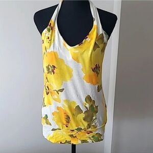 Anthropologie Postmark Cross back sparkle tank